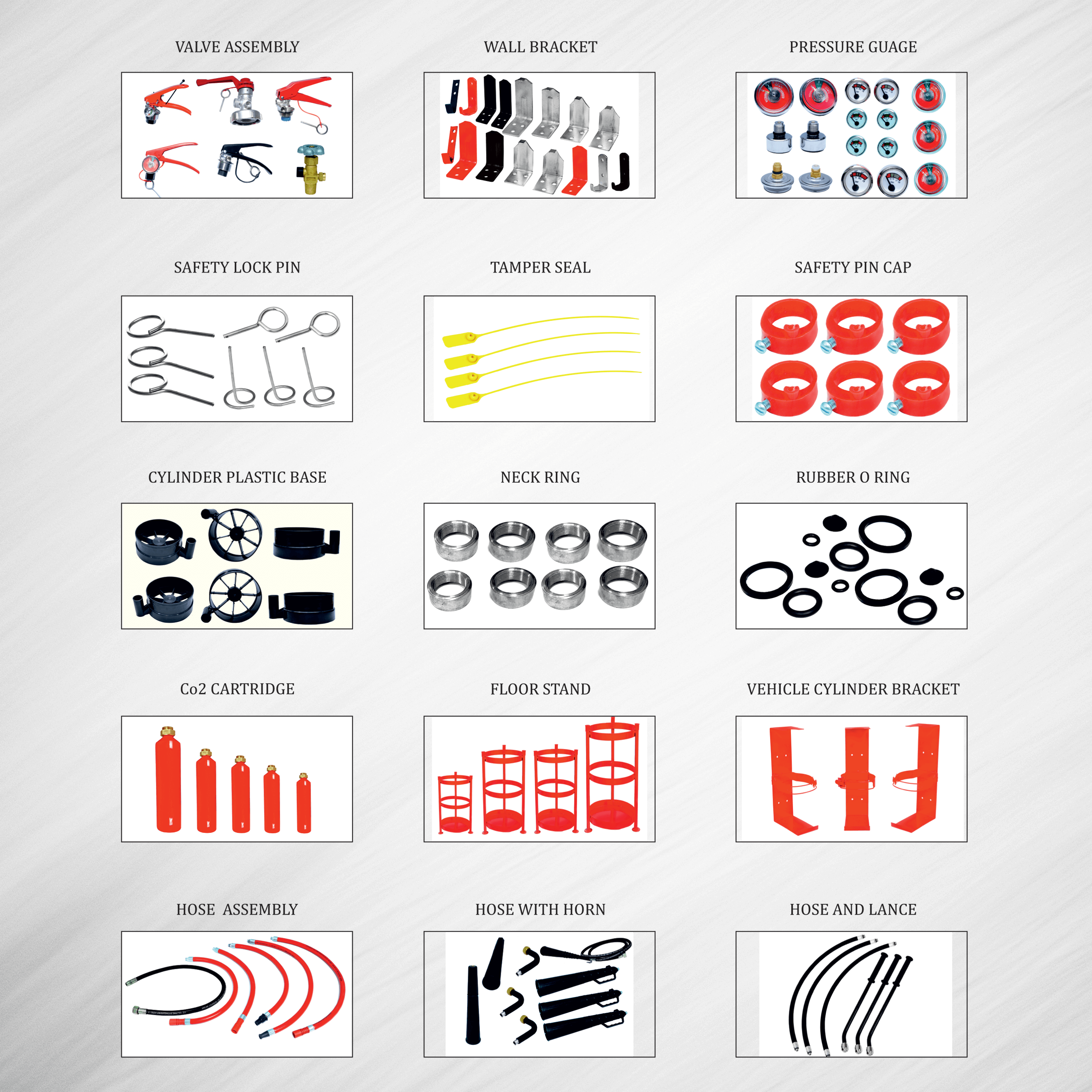 SB Industriac Needs - Service - FIRE EXTINGUISHERS ACCESSORIES